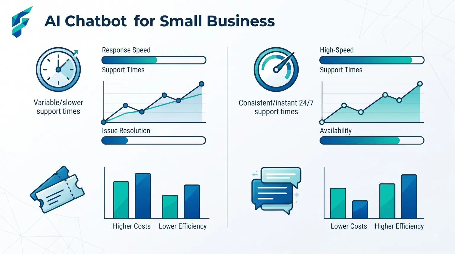 AI chatbots for small business - customer service automation without the bot loop