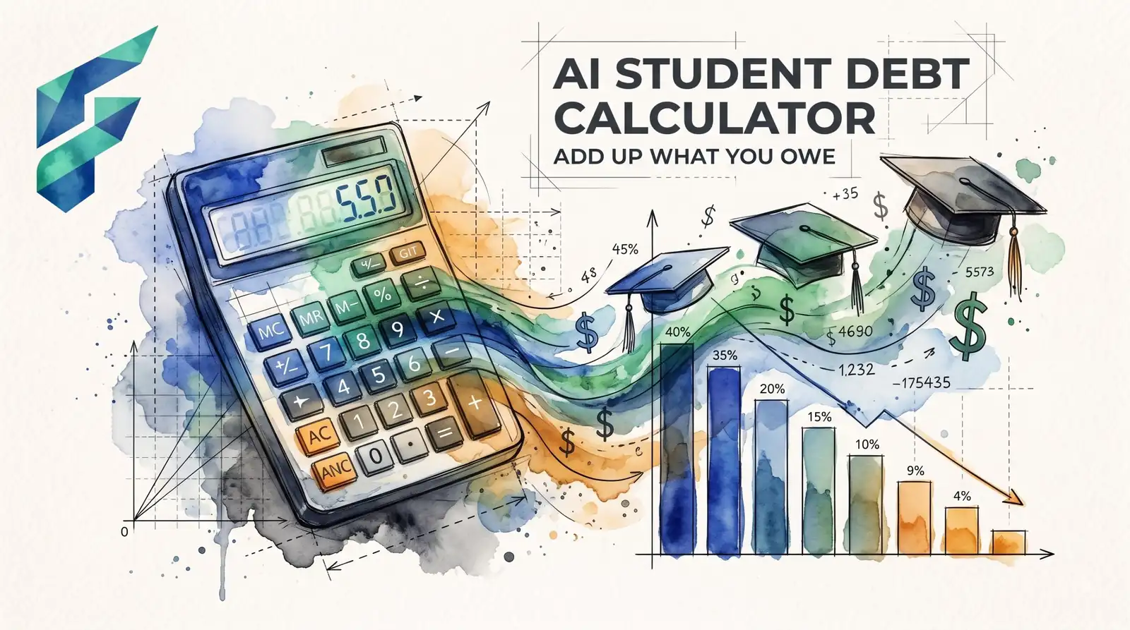 AI student loan repayment calculator free