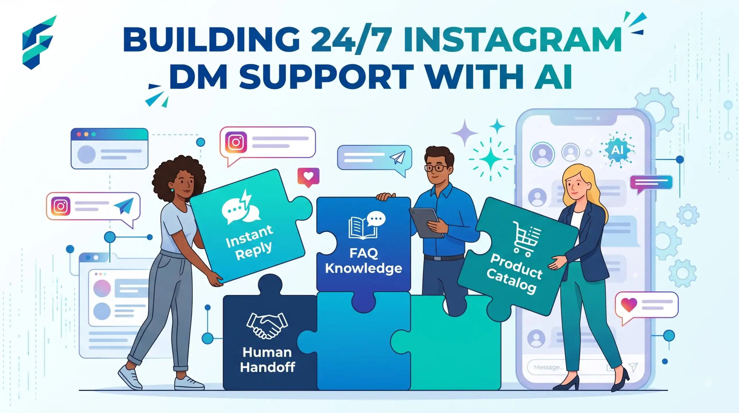 AI tool to answer customer questions on Instagram DM