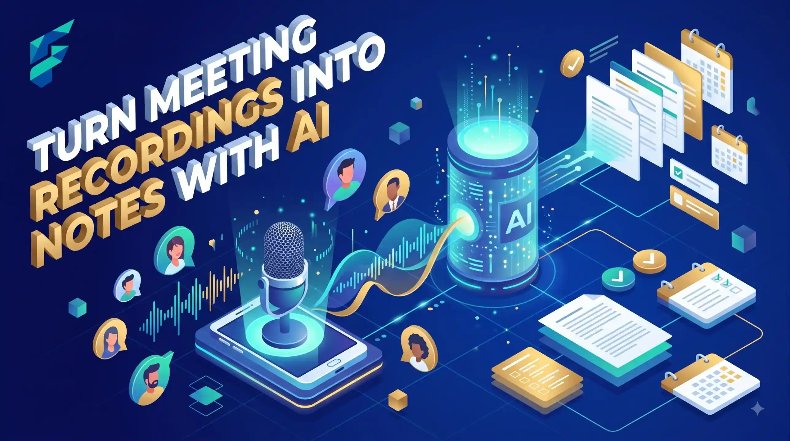 AI tool to turn meeting recording into notes free