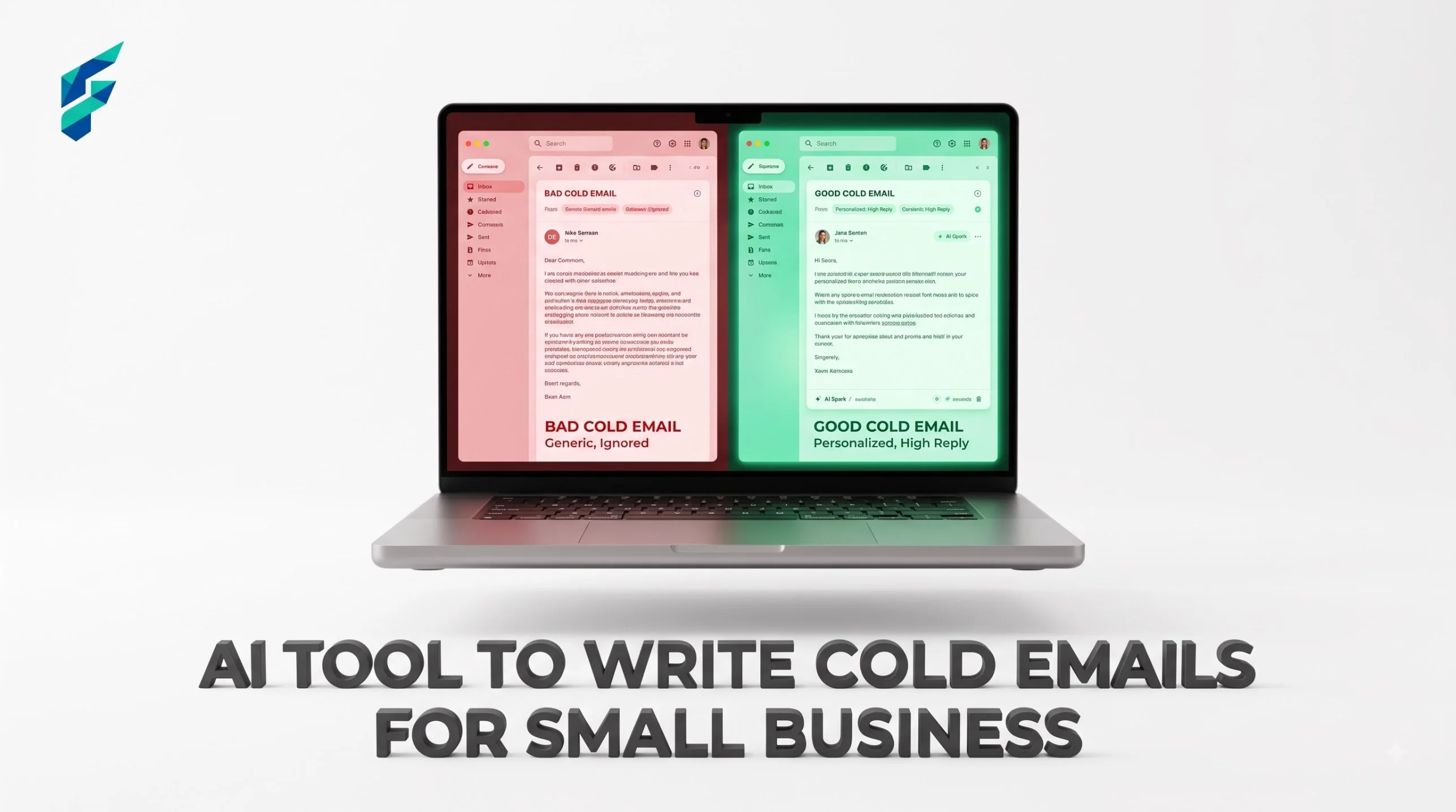 Cold email for a small business written with an AI prompt