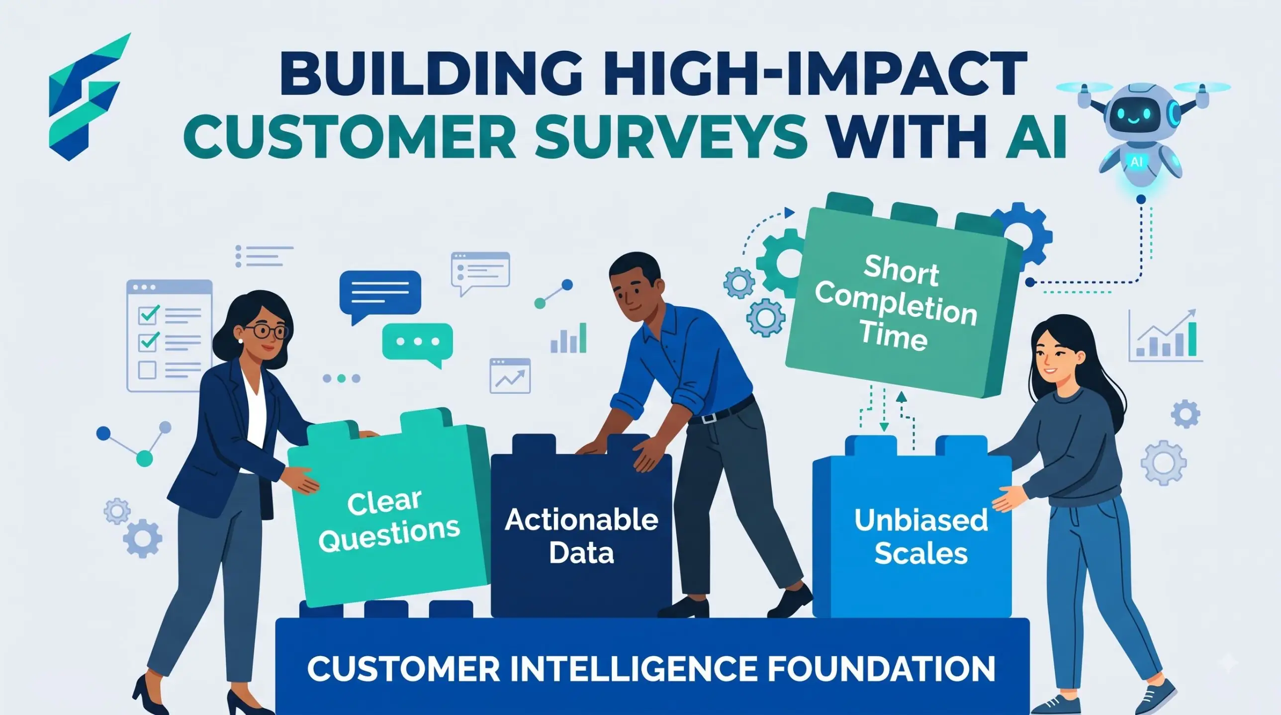 AI tool to write customer survey questions