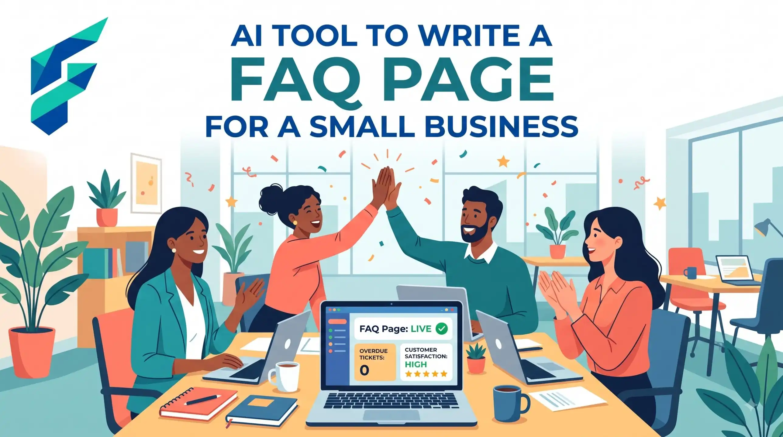 FAQ page for a small business website written from real customer questions