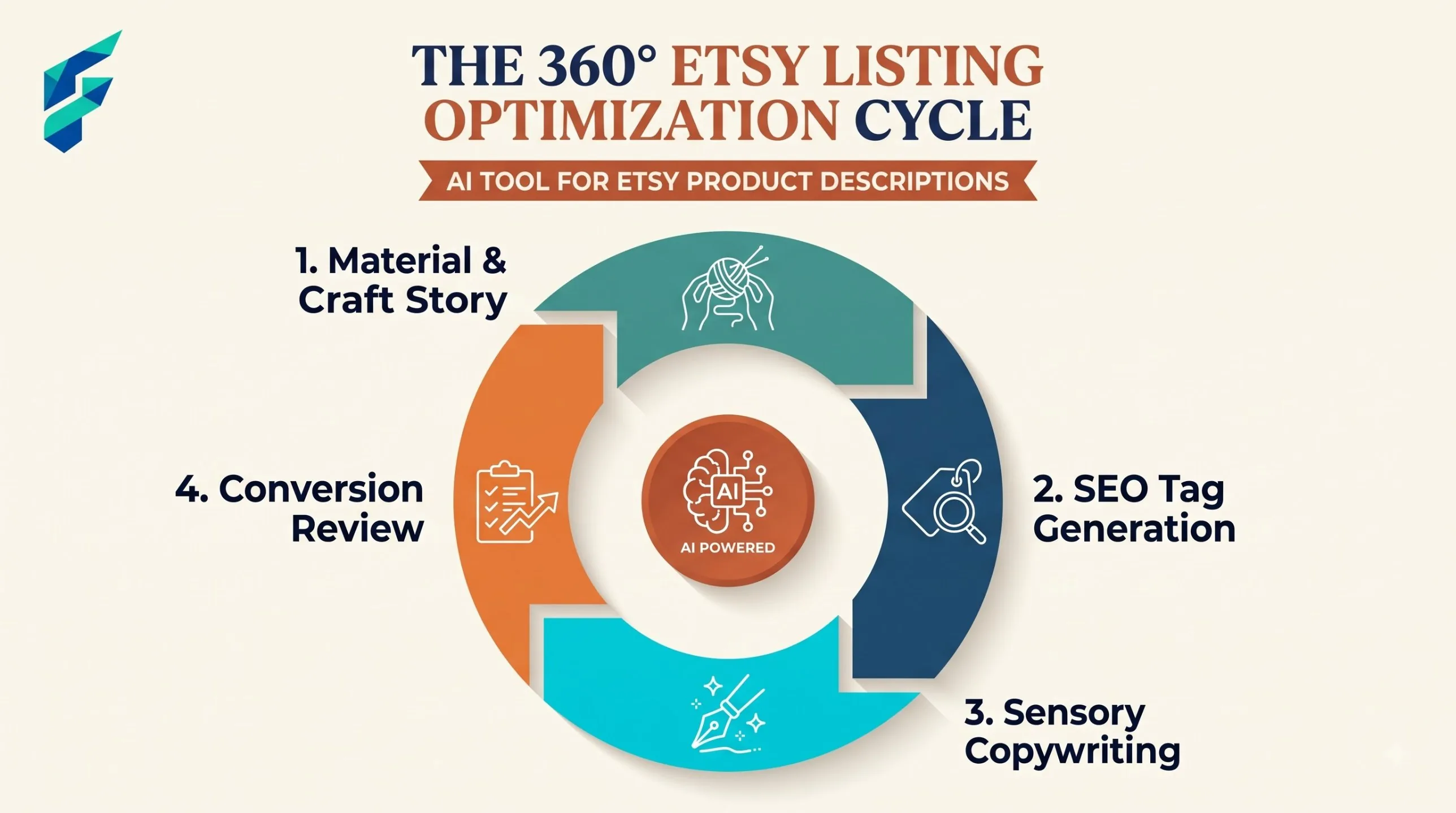 Etsy listing description written with an AI tool