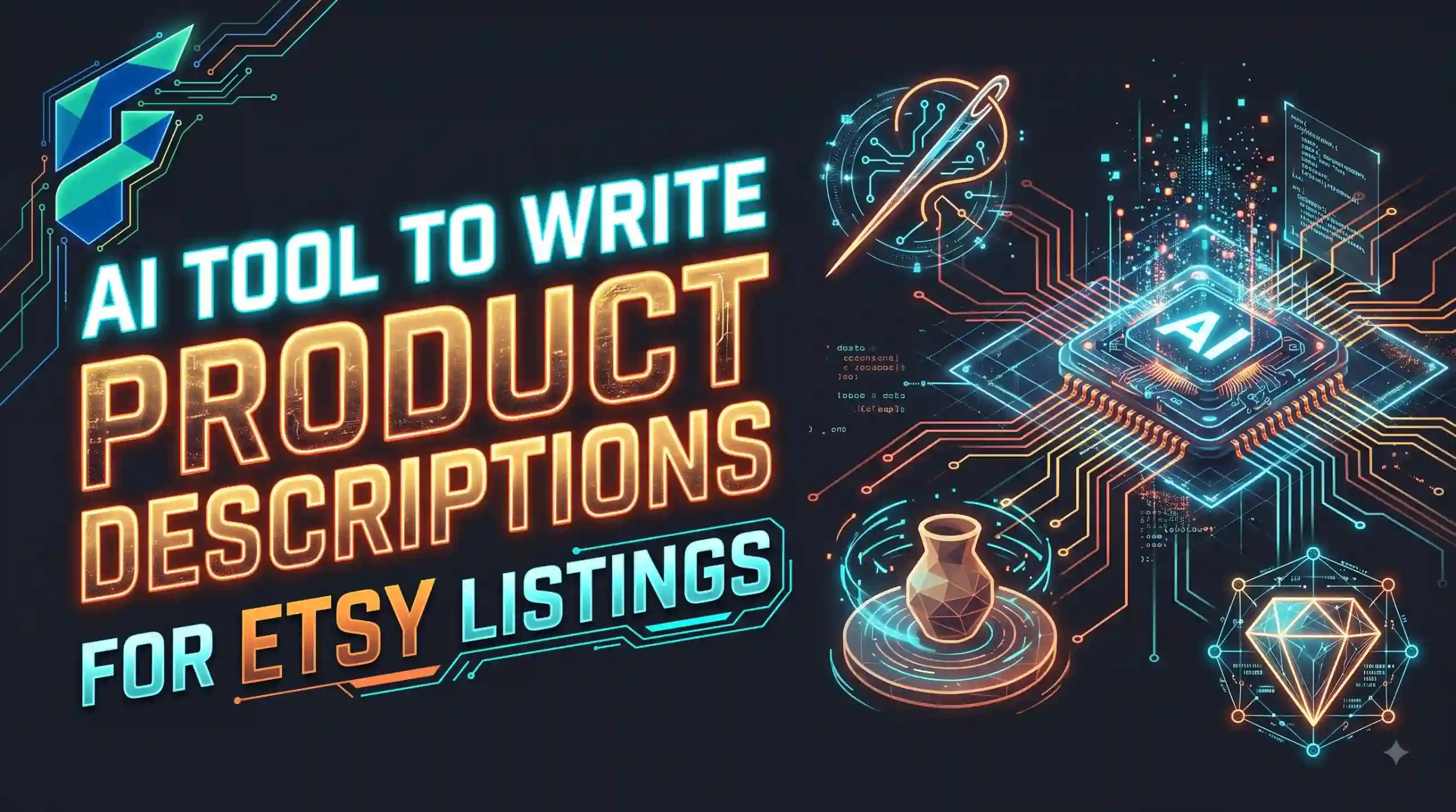 AI tool to write product descriptions for Etsy listings