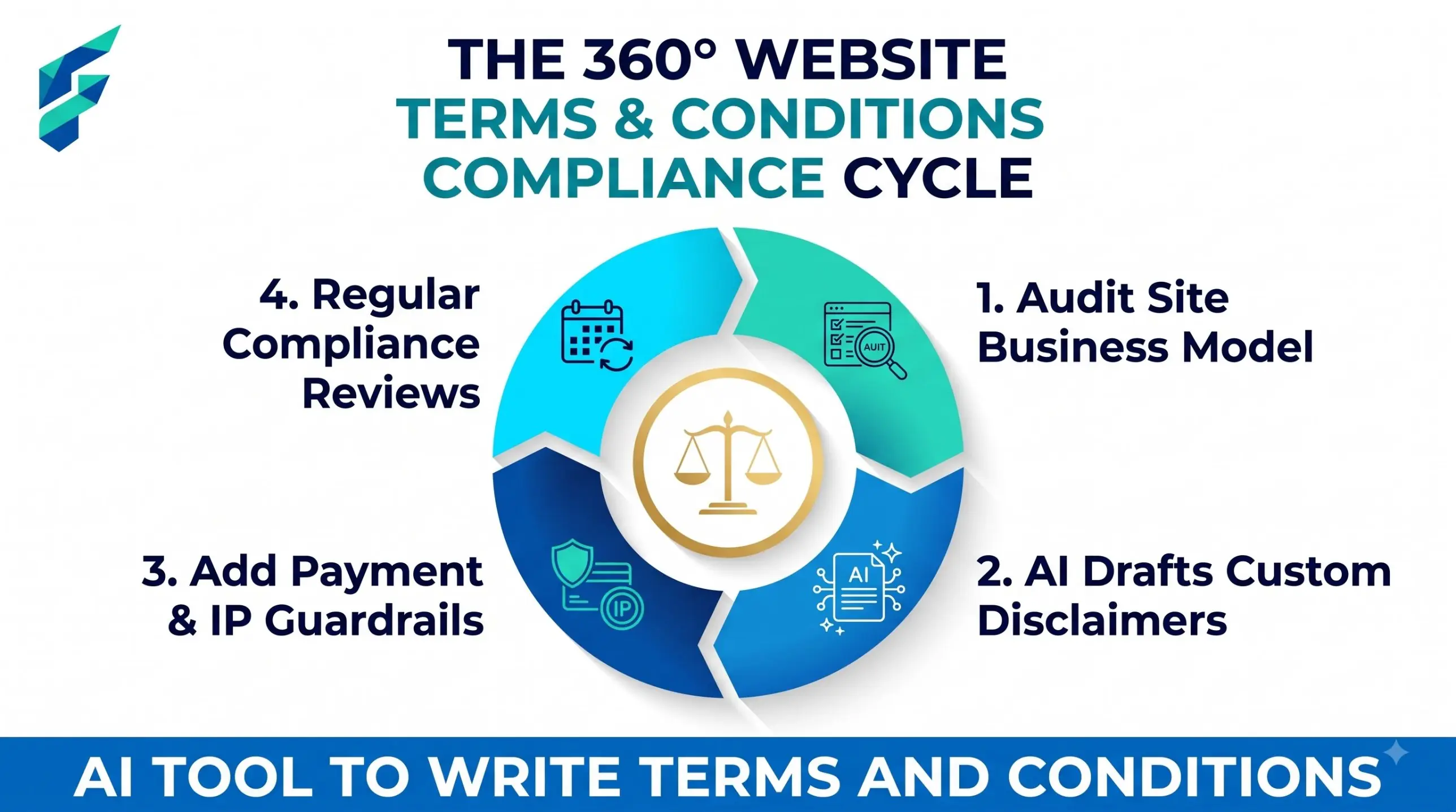 Checking AI-written terms and conditions for a small website against real practice