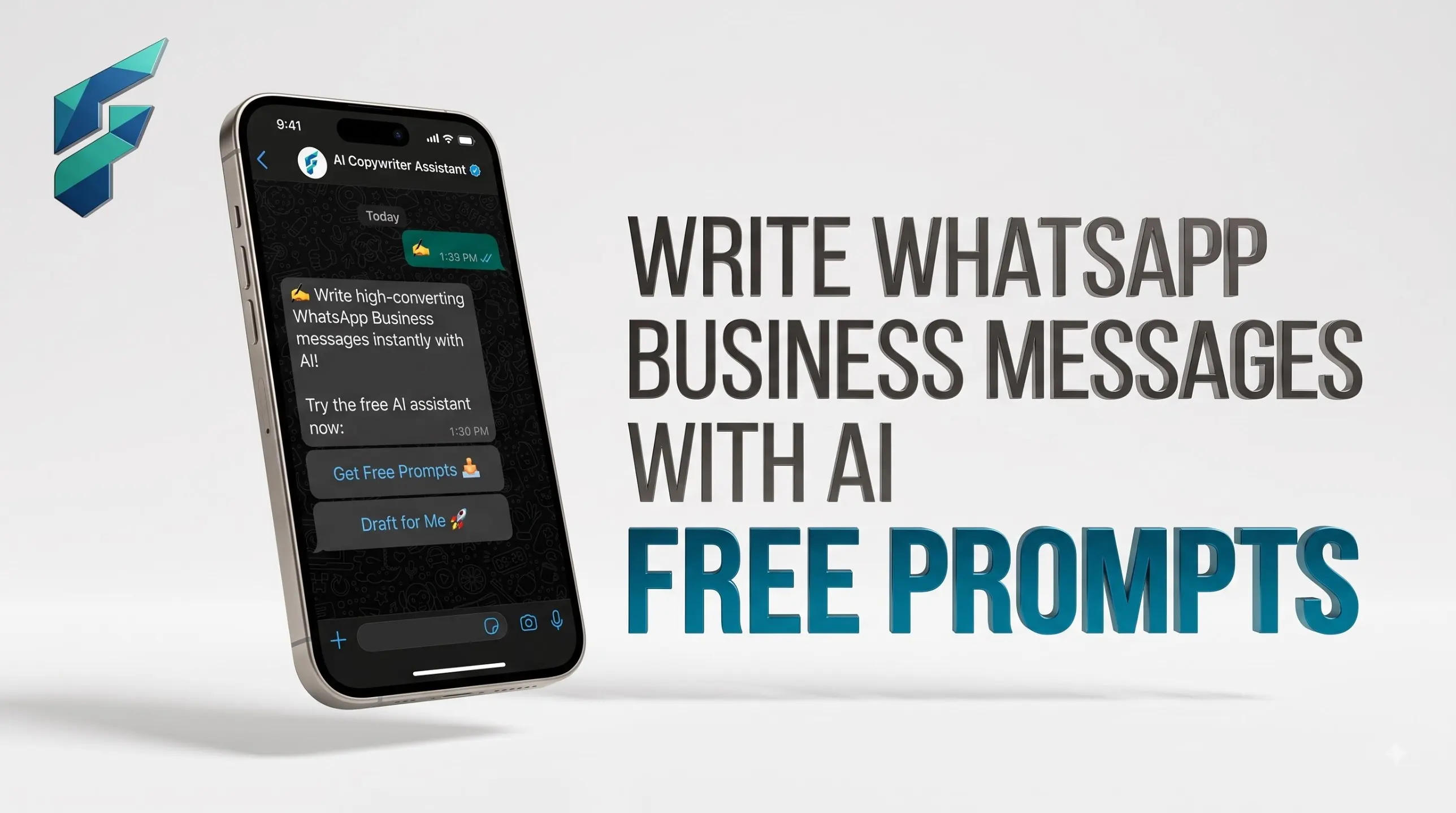 WhatsApp Business messages drafted with AI