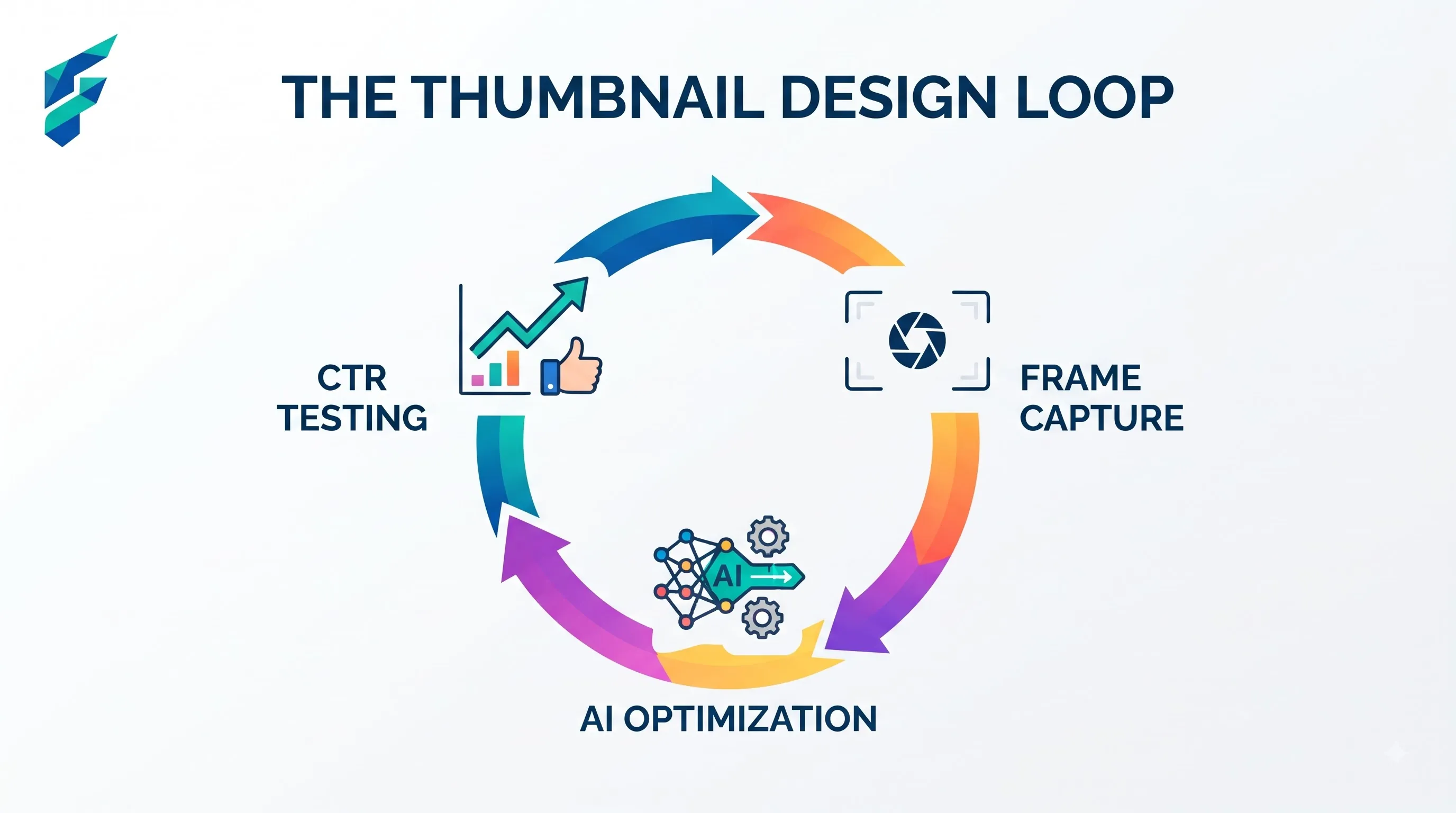 Thumbnail design comparison examples showing good vs bad readability