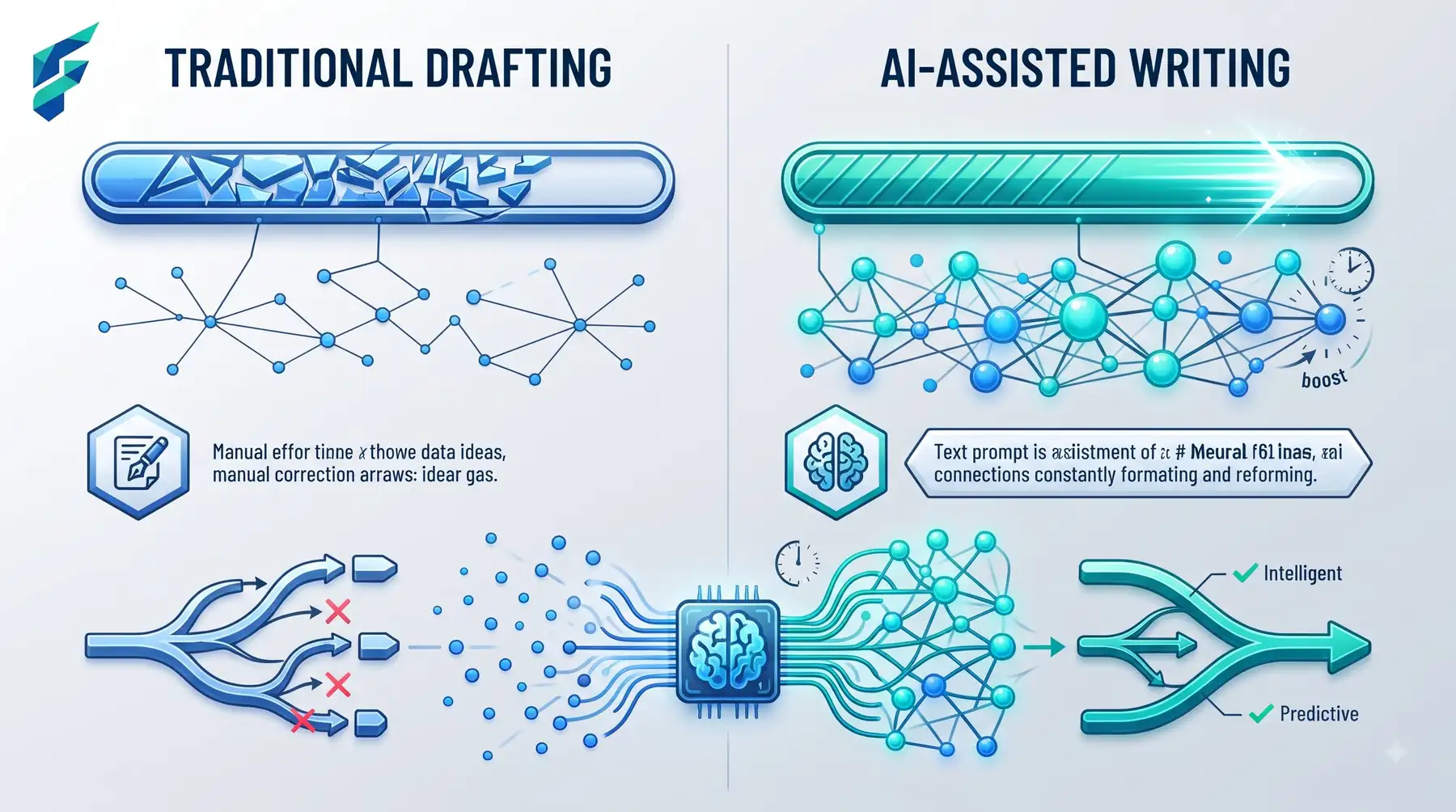 AI writing tools for small business - general chatbots vs specialized writing assistants comparison