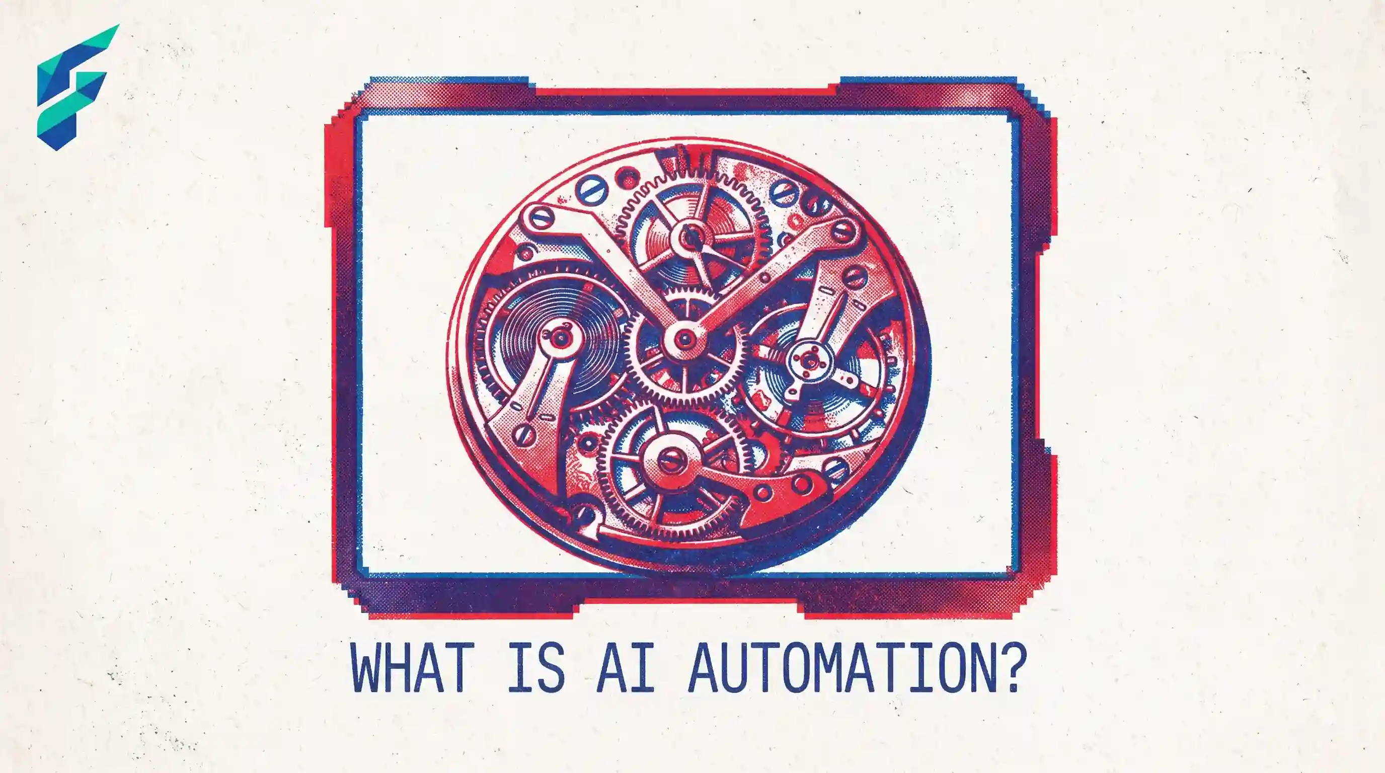 Small business AI automation workflow diagram showing trigger, AI processing, and output stages
