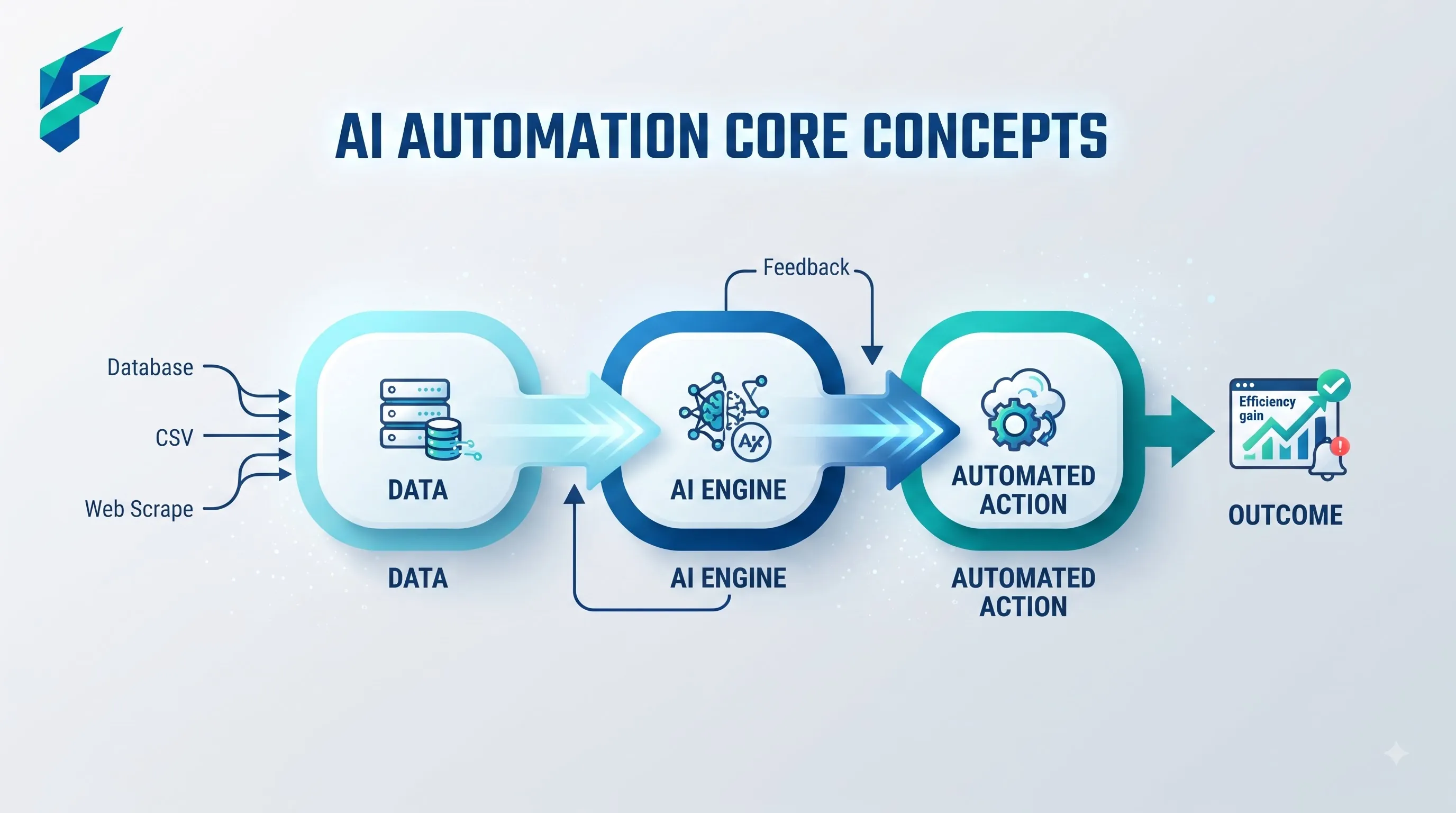 What is AI automation for small business - plain English definition with real examples